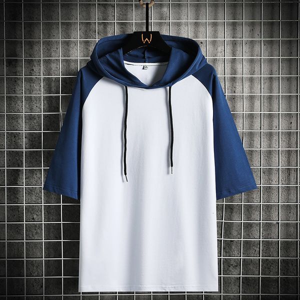 men's tshirts streetwear hooded t shirt men summer black yellow patchwork loose tshirt casual short sleeves hip hop pullover male soft, White;black
men's tshirts streetwear hooded t shirt men summer black yellow patchwork loose tshirt casual short sleeves hip hop pullover male soft, White;black