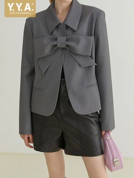 women s suits blazers sweet ladies bowknot jacket designer elegant women office work suit coat one button spring outwear slim fit 230411, White;black
women s suits blazers sweet ladies bowknot jacket designer elegant women office work suit coat one button spring outwear slim fit 230411, White;black