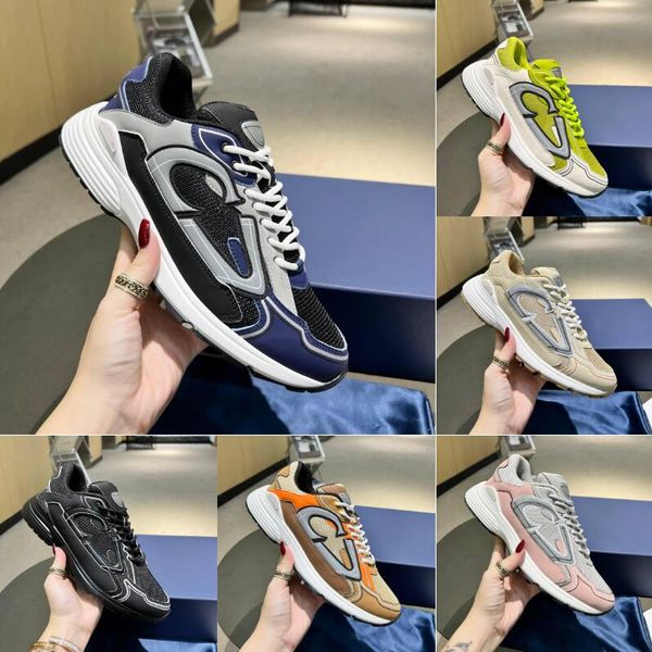 designer b30 sneakers vintage casual shoes men women trainers oblique technical leather reflective sneaker suede fabric mesh shoe platform s, Black
designer b30 sneakers vintage casual shoes men women trainers oblique technical leather reflective sneaker suede fabric mesh shoe platform s, Black