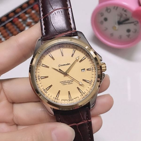 omeg wristwatches for men 2023 new mens watches 42mm three stitches automatic mechanical watch luxury brand leather strap men fashion montre, Slivery;golden
omeg wristwatches for men 2023 new mens watches 42mm three stitches automatic mechanical watch luxury brand leather strap men fashion montre, Slivery;golden