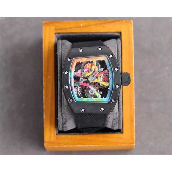 01 diver luxurys mechanical watch rm68 zy factory tourbillon movement graffiti master skeleton, Slivery;black
01 diver luxurys mechanical watch rm68 zy factory tourbillon movement graffiti master skeleton, Slivery;black