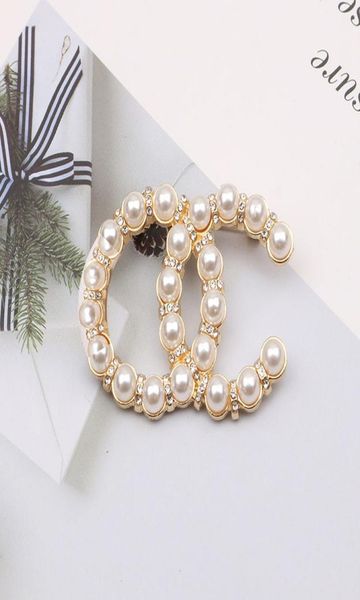 women vintage designer brand double letter brooch pearl rhinestone crystal metal broochs suit laple pin fashion jewelry party acce3854272, Gray
women vintage designer brand double letter brooch pearl rhinestone crystal metal broochs suit laple pin fashion jewelry party acce3854272, Gray
