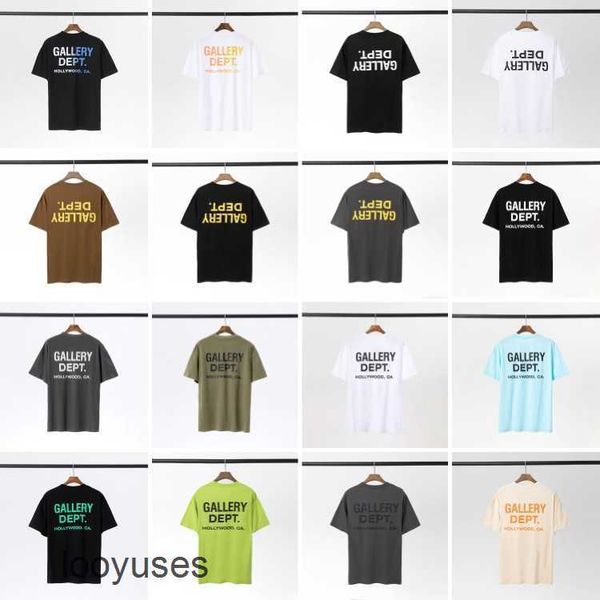 summer shirts 2023 dept shirt galleryes mens t american fashion brand short-sleeved men's women's, White;black
summer shirts 2023 dept shirt galleryes mens t american fashion brand short-sleeved men's women's, White;black