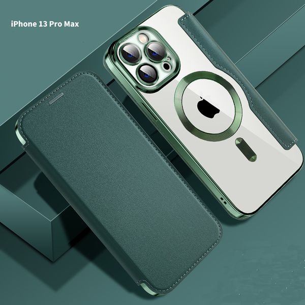 premium leather fold wallet case for magsafe case for iphone14 13 12 11promax 14plus wireless charging plating clear flip bumper cover
premium leather fold wallet case for magsafe case for iphone14 13 12 11promax 14plus wireless charging plating clear flip bumper cover
