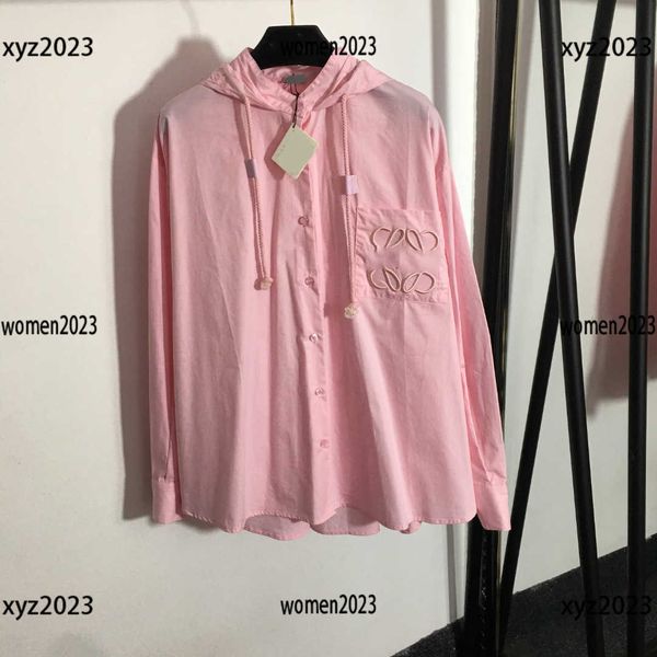 luxury designer blouse fashion hooded shirt splicing design womens clothes the sleeves can be rolled up shirt size s-l new arrivals, White
luxury designer blouse fashion hooded shirt splicing design womens clothes the sleeves can be rolled up shirt size s-l new arrivals, White