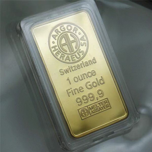 argor-heraeus sa swizerland 1 ounce fine gold 999.9 plated bar brand new in great blister non magnetic other arts and crafts
argor-heraeus sa swizerland 1 ounce fine gold 999.9 plated bar brand new in great blister non magnetic other arts and crafts