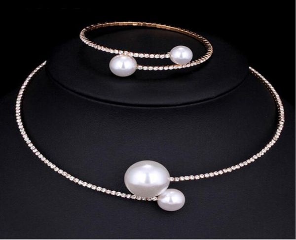european and american diamond pearl necklace bracelet suit short clavicle necklace jewelry for women gift 3570416, Silver
european and american diamond pearl necklace bracelet suit short clavicle necklace jewelry for women gift 3570416, Silver