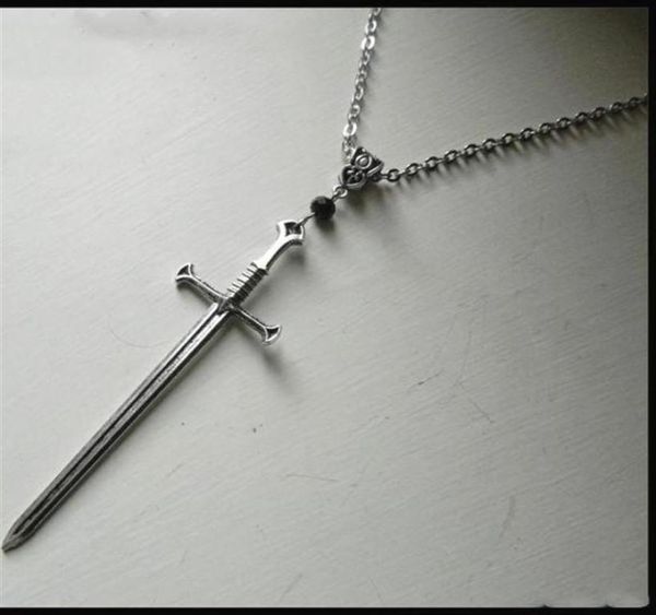 pendant necklaces sword and black crystal necklace gothic silver color warrior jewelry mysterious for tarot gift classical fashion2447292
pendant necklaces sword and black crystal necklace gothic silver color warrior jewelry mysterious for tarot gift classical fashion2447292