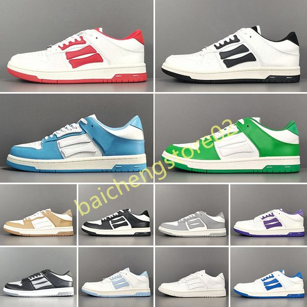 bone skel-low sports casual shoes for men women lace-up leather fashion designer bone board sneakers triple black white outdoor plate-forme
bone skel-low sports casual shoes for men women lace-up leather fashion designer bone board sneakers triple black white outdoor plate-forme
