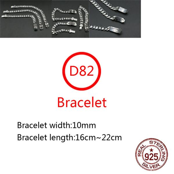 d82 s925 sterling silver bracelet fashion letter personalized vintage smooth cross flower boat anchor punk hip hop style lover gift, Golden;silver
d82 s925 sterling silver bracelet fashion letter personalized vintage smooth cross flower boat anchor punk hip hop style lover gift, Golden;silver