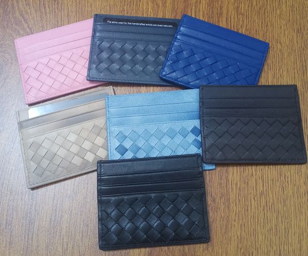 new famous designer crochet real leather card holders mini handmade wallets fashion handbag short purse, Brown;gray
new famous designer crochet real leather card holders mini handmade wallets fashion handbag short purse, Brown;gray