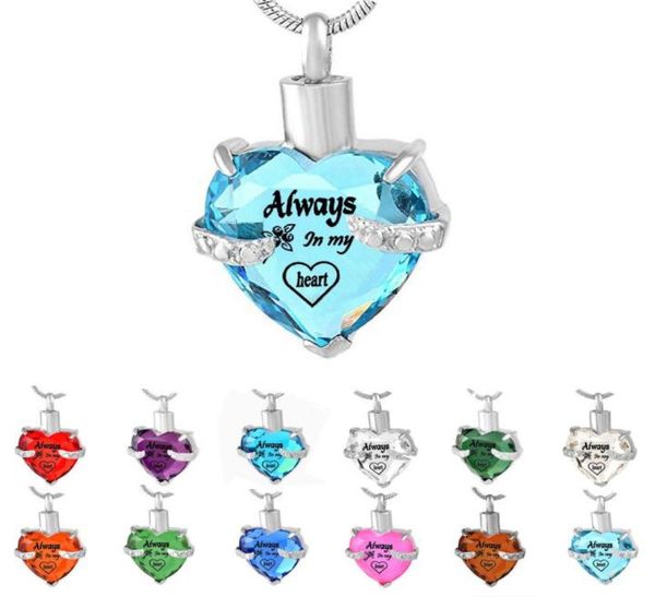 cremation jewelry always in my heart memorial keepsake birthstone urn pendant ashes heart necklace6456660, Silver
cremation jewelry always in my heart memorial keepsake birthstone urn pendant ashes heart necklace6456660, Silver