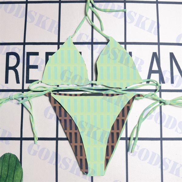 women's swimwear bright green bikini full letter printed swimsuit for women light gray swimwear beach vacation bikinis two colors, White;black
women's swimwear bright green bikini full letter printed swimsuit for women light gray swimwear beach vacation bikinis two colors, White;black