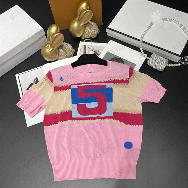 pink t-shirts color matching striped digital print short sleeve pullover tee threaded hemmed trim crewneck elastic breathable knitted desig, White
pink t-shirts color matching striped digital print short sleeve pullover tee threaded hemmed trim crewneck elastic breathable knitted desig, White