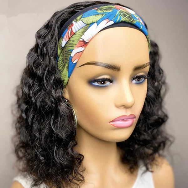 hair wigs water wave headband bob wig brazilian short curly human for women glueless wet and wavy 230412, Black
hair wigs water wave headband bob wig brazilian short curly human for women glueless wet and wavy 230412, Black