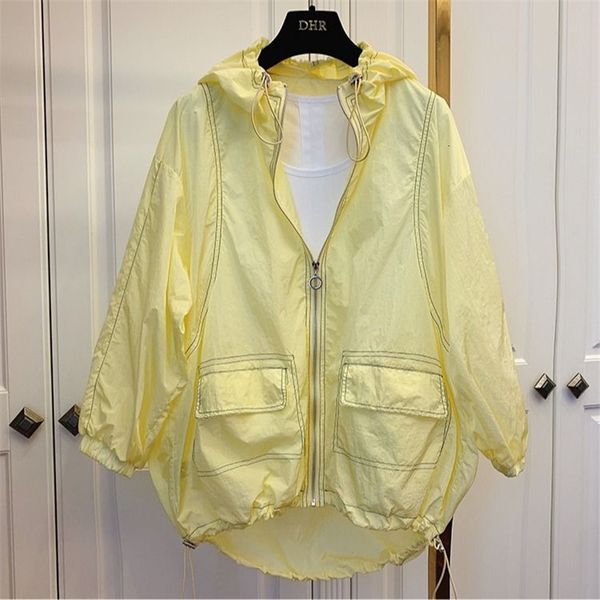 women's jackets fashion design thin summer jacket sun protection clothing women's korean sun protection shirt open hooded coat wom, Black;brown
women's jackets fashion design thin summer jacket sun protection clothing women's korean sun protection shirt open hooded coat wom, Black;brown