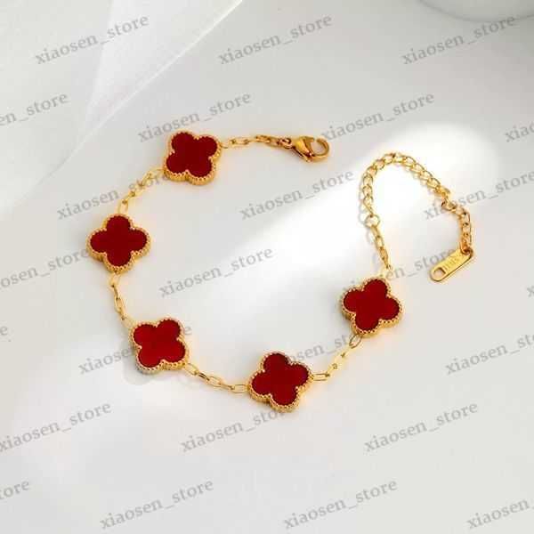 charm bracelets designer charm bracelet fashion motifs bracelets clover necklace luxury design wedding jewelry flower gifts r230414, Golden;silver
charm bracelets designer charm bracelet fashion motifs bracelets clover necklace luxury design wedding jewelry flower gifts r230414, Golden;silver