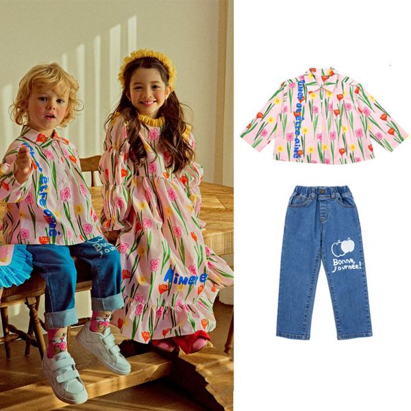 tshirts korean children's flower shirt jeans for 2023 spring summer child boys girls blouse pants clothings teenagers 230412, Blue
tshirts korean children's flower shirt jeans for 2023 spring summer child boys girls blouse pants clothings teenagers 230412, Blue