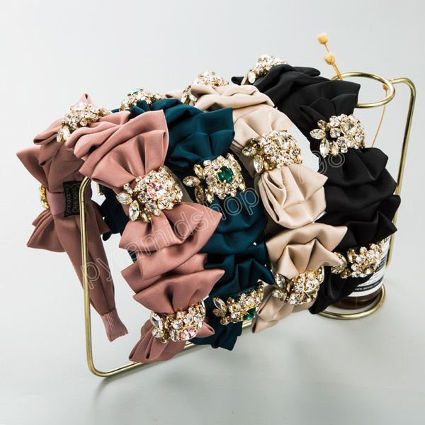 luxury satin cloth multi-layer bow with diamonds headband fashion hair accessories women party shiny hairband hair band, Slivery;white
luxury satin cloth multi-layer bow with diamonds headband fashion hair accessories women party shiny hairband hair band, Slivery;white