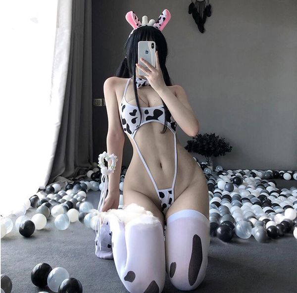 set kawaii cosplay cow print mini backless micro bikini jumpsuit erotic costumes bodysuit for women lingerie 230411, Red;black
set kawaii cosplay cow print mini backless micro bikini jumpsuit erotic costumes bodysuit for women lingerie 230411, Red;black