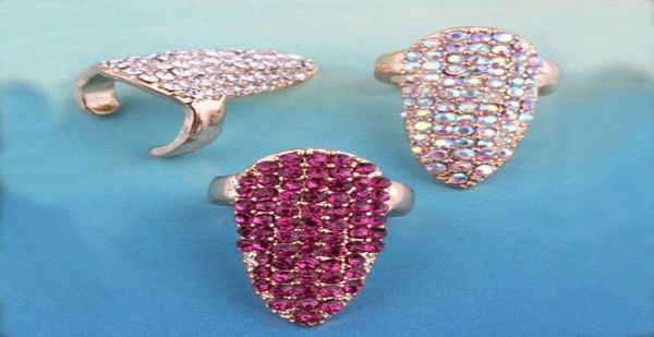 fashion rhinestone nail cover ring women jewelry design band rings sleeve armor shiny fingers joint alloy with full rhinestones4742222, Silver
fashion rhinestone nail cover ring women jewelry design band rings sleeve armor shiny fingers joint alloy with full rhinestones4742222, Silver