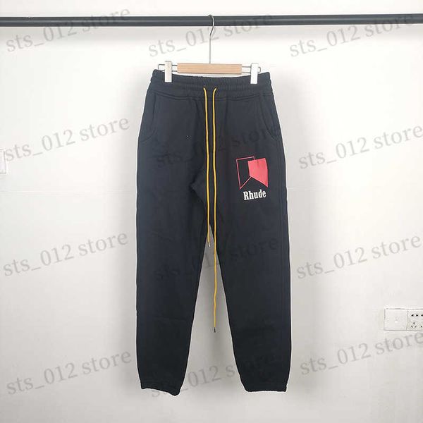 2022 men's pants rhude autumn/winter new plush sweatpants leggings street sports loose drawstring casual t230412, Black
2022 men's pants rhude autumn/winter new plush sweatpants leggings street sports loose drawstring casual t230412, Black