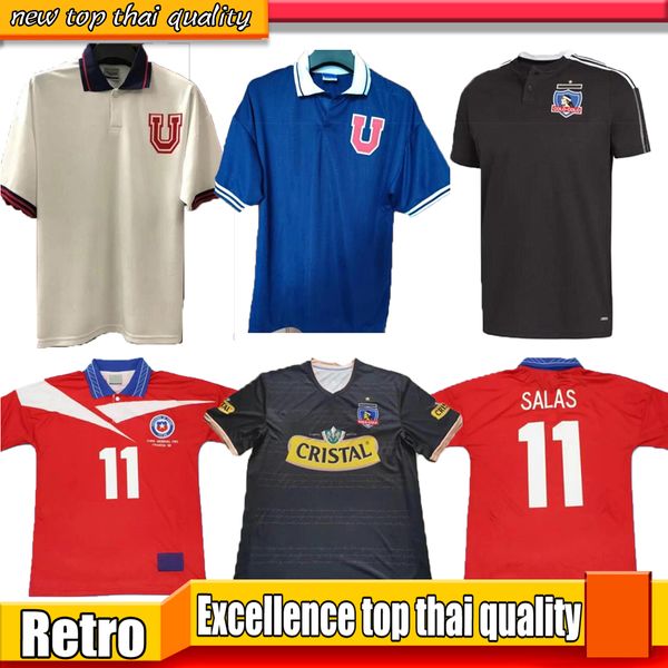 1998 colo colo retro chile soccer jerseys 1991 2006 2007 2011 2012 fernrndez vintage football shirts classic uniform #11 salas zamorano neir, Black;yellow
1998 colo colo retro chile soccer jerseys 1991 2006 2007 2011 2012 fernrndez vintage football shirts classic uniform #11 salas zamorano neir, Black;yellow