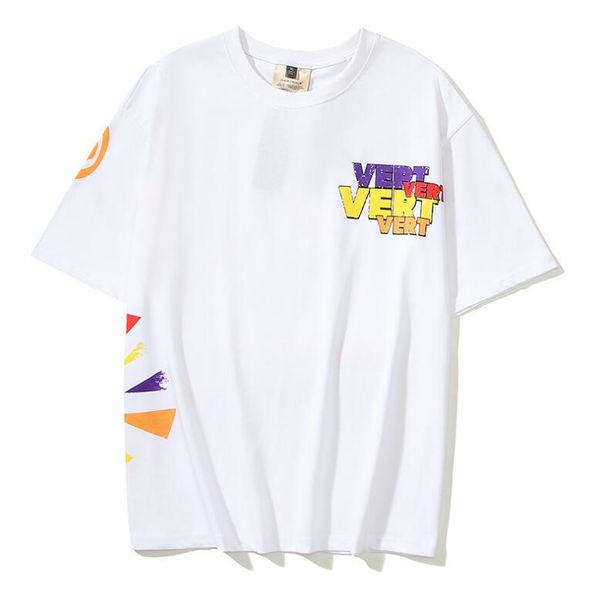 by304 vert white classical designer t shirt summer short sleeve streetwear hiphop women men tshirt tee mens clothes, White;black
by304 vert white classical designer t shirt summer short sleeve streetwear hiphop women men tshirt tee mens clothes, White;black