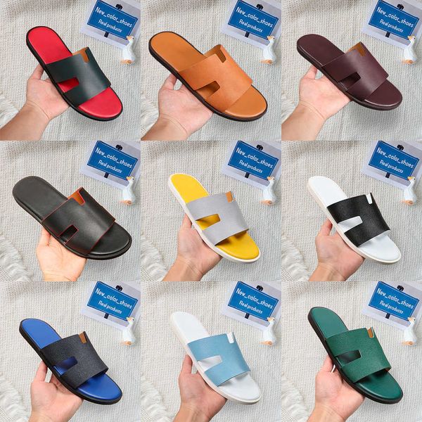 men slippers designer leather sandals izmir flip flop oran heritage calfskin sandals summer lazy large beach casual slide fashion, Black
men slippers designer leather sandals izmir flip flop oran heritage calfskin sandals summer lazy large beach casual slide fashion, Black