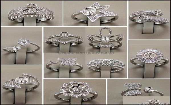 jewelry settings whole pearl ring zircon solid 925 sier 16 styles for women mounting rings adjustable blank diy drop delivery 9797462, Slivery;crystal
jewelry settings whole pearl ring zircon solid 925 sier 16 styles for women mounting rings adjustable blank diy drop delivery 9797462, Slivery;crystal