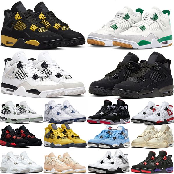 basketball shoes 4 4s thunder 2023 black cat sb pine green military black white oreo sail red cement midnight navy shimmer trainers sneakers
basketball shoes 4 4s thunder 2023 black cat sb pine green military black white oreo sail red cement midnight navy shimmer trainers sneakers