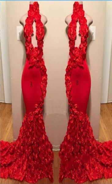 red rose mermaid prom dresses new high neck appliques formal evening dresses sweep train cocktail party gowns 2416440, Black
red rose mermaid prom dresses new high neck appliques formal evening dresses sweep train cocktail party gowns 2416440, Black