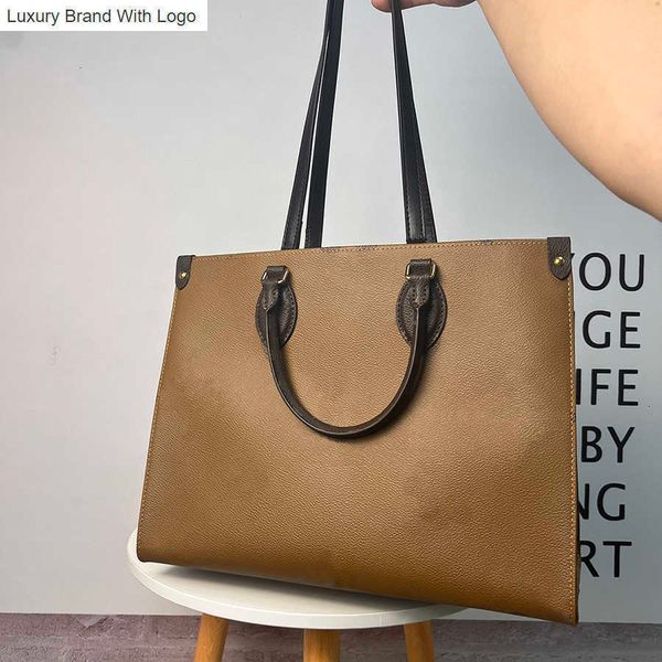 bag handbags totes high imitation designer tote bag onthego 35cm genuine leather shopping bag m45321 zl004 1p2j, Black
bag handbags totes high imitation designer tote bag onthego 35cm genuine leather shopping bag m45321 zl004 1p2j, Black