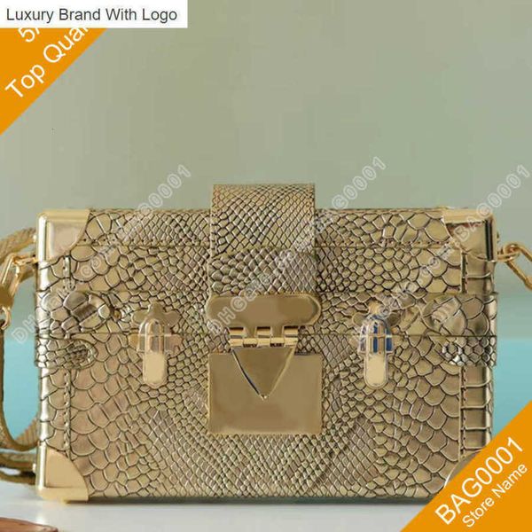 bag handbags shoulder bags trunk bags petite malle women n93145 fashion python skin crocodile pattern leather crossbody handbag hasp hard cl, Black
bag handbags shoulder bags trunk bags petite malle women n93145 fashion python skin crocodile pattern leather crossbody handbag hasp hard cl, Black