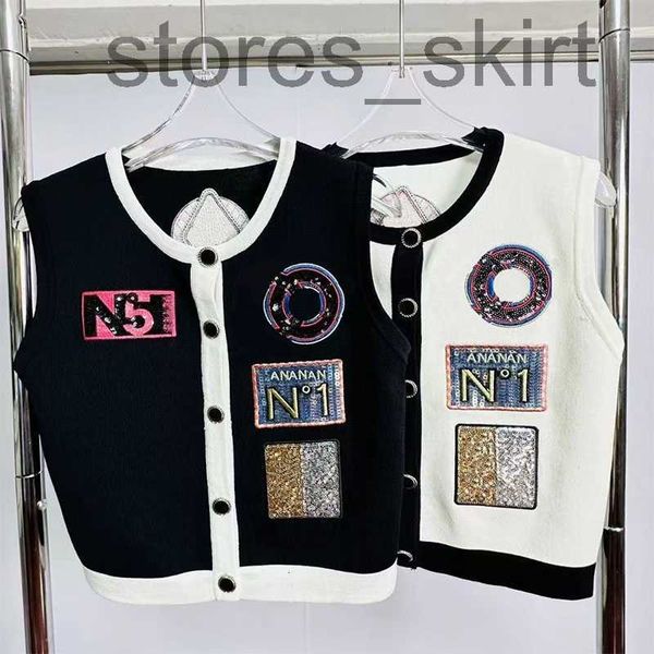 women's sweaters designer2023 fashion women's embroidery single breasted sweaters fashion letter sequin knit cardigans women o-nec, White;black
women's sweaters designer2023 fashion women's embroidery single breasted sweaters fashion letter sequin knit cardigans women o-nec, White;black