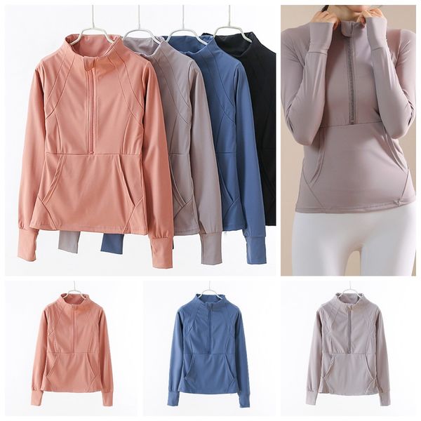yoga wear jackets summer sweatshirts designers sports jacket coats fitness cing long sleeve clothes loose sweater outdoor sports ladies gym, Black;brown
yoga wear jackets summer sweatshirts designers sports jacket coats fitness cing long sleeve clothes loose sweater outdoor sports ladies gym, Black;brown