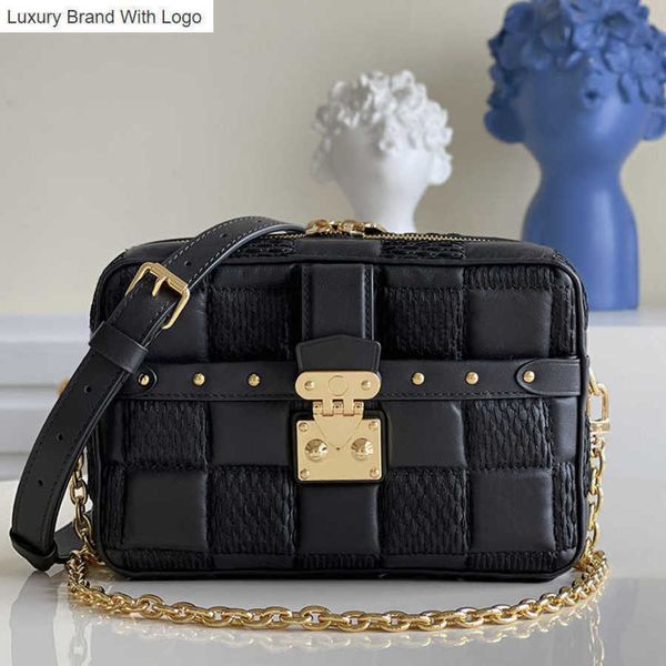 bag handbags cross body level replication designer chain bag 22cm troca pm high-end shoulder handbags m59116 wl158 lelu, Black
bag handbags cross body level replication designer chain bag 22cm troca pm high-end shoulder handbags m59116 wl158 lelu, Black