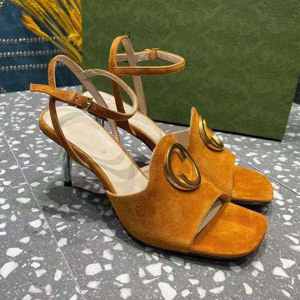 designer high heels metal letters sandals women dress shoes open toe slippers summer fashion leather pumps slippets 7.5cm 35-41size, Black
designer high heels metal letters sandals women dress shoes open toe slippers summer fashion leather pumps slippets 7.5cm 35-41size, Black