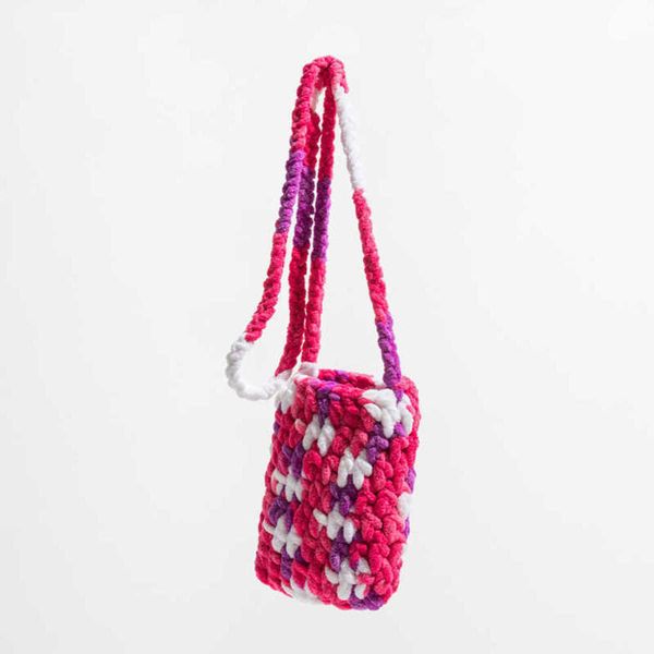 fashion thick line crochet crossbody bags handmade woven colorful women shoulder bag knitting messenger bag small phone purse 230412
fashion thick line crochet crossbody bags handmade woven colorful women shoulder bag knitting messenger bag small phone purse 230412