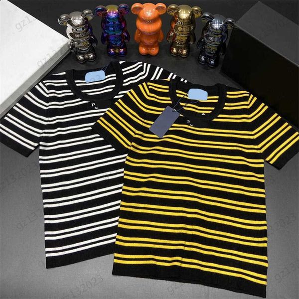 women t-shirt front brand letter print color bump stripe short sleeve tee classic crewneck tencel fabric soft joker knitted 2 colors women, White
women t-shirt front brand letter print color bump stripe short sleeve tee classic crewneck tencel fabric soft joker knitted 2 colors women, White