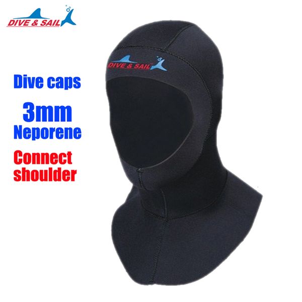 swimming caps diving cap with shoulder 3mm neoprene scuba snorkeling equipment hat hood neck cover winter swim warm wetsuit protect hair 230
swimming caps diving cap with shoulder 3mm neoprene scuba snorkeling equipment hat hood neck cover winter swim warm wetsuit protect hair 230