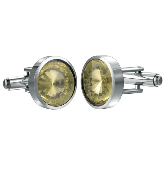 yoursfs 6 pairsset fashionable crystal cuffs set rounded cufflinks men wedding formal cuffs gift5327663, Silver
yoursfs 6 pairsset fashionable crystal cuffs set rounded cufflinks men wedding formal cuffs gift5327663, Silver