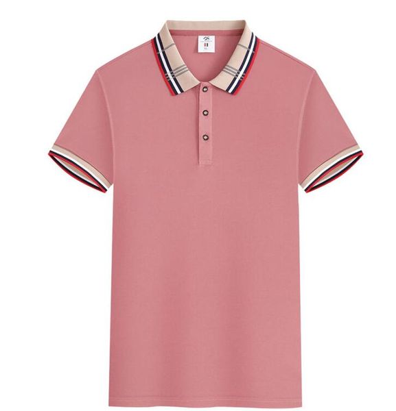 mens designer polos brand black white pink 8 solid shirt clothing burb womens men fabric polo t-shirt lovers check lapel button casua tee sh, White;black 
mens designer polos brand black white pink 8 solid shirt clothing burb womens men fabric polo t-shirt lovers check lapel button casua tee sh, White;black