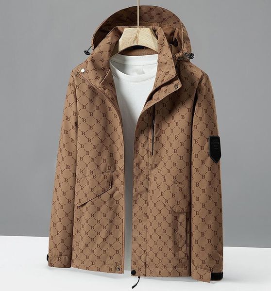 bl6620 outdoor waterproof jacket zip up women men designer jacket windbreaker mens coats, Black;brown
bl6620 outdoor waterproof jacket zip up women men designer jacket windbreaker mens coats, Black;brown