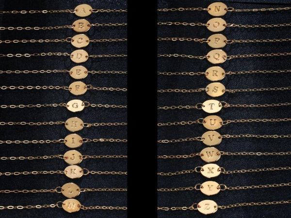 gold plated az letter pendant bracelet bangle ankles couple jewelry party gifts christmas accessories6161469, Golden;silver
gold plated az letter pendant bracelet bangle ankles couple jewelry party gifts christmas accessories6161469, Golden;silver
