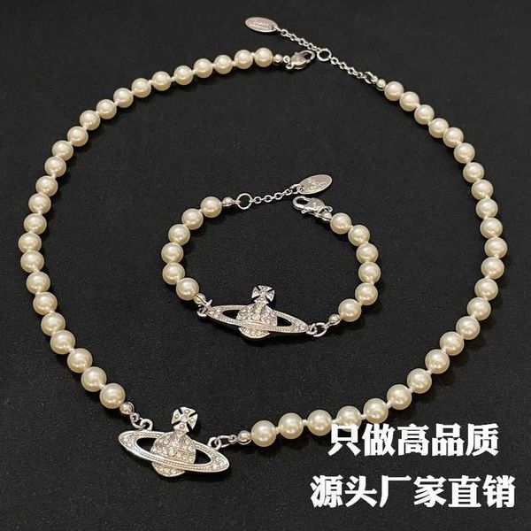 western empress dowager high edition stereoscopic earth necklace french full diamond personality stone pearl planet necklace, Silver
western empress dowager high edition stereoscopic earth necklace french full diamond personality stone pearl planet necklace, Silver