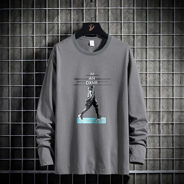 men's t-shirts 100% cotton autumn spring black grey print tshirt tees style brand fashion clothes o neck long sleeve t shirt 230412, White;black
men's t-shirts 100% cotton autumn spring black grey print tshirt tees style brand fashion clothes o neck long sleeve t shirt 230412, White;black