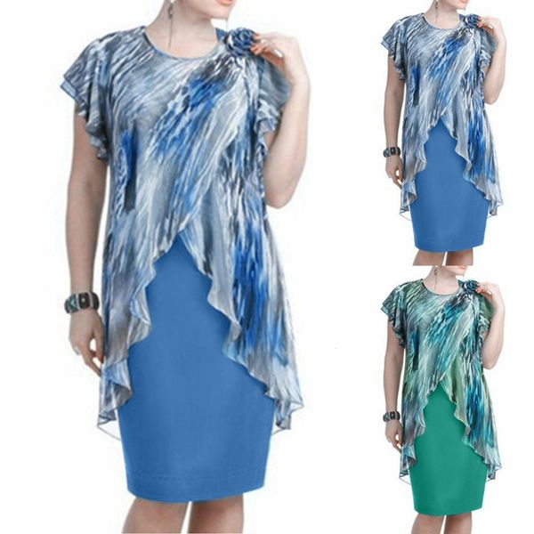 casual dresses digital printed for women plus size flutter sleeve chiffon summer lrregular hem knee length mother 230412, Black;gray
casual dresses digital printed for women plus size flutter sleeve chiffon summer lrregular hem knee length mother 230412, Black;gray