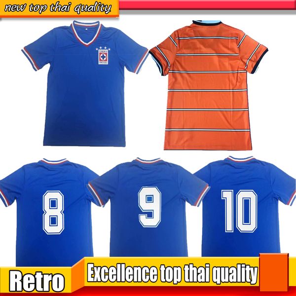 cruz azul 1973-1974 campos retro soccer jerseys home blue away white orange 1997 vintage classic football shirt vintage shirt maillots de fo, Black;yellow 
cruz azul 1973-1974 campos retro soccer jerseys home blue away white orange 1997 vintage classic football shirt vintage shirt maillots de fo, Black;yellow