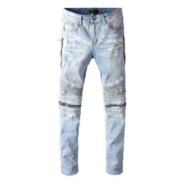 fit amirly style men's ripped jeans blue designer fashion brand pants light cool slim stylish leisure patch 11cv
fit amirly style men's ripped jeans blue designer fashion brand pants light cool slim stylish leisure patch 11cv